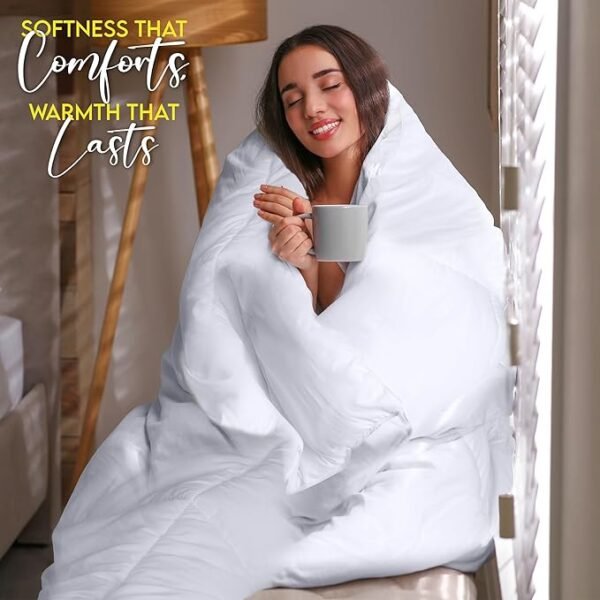 Utopia Bedding Comforter Duvet Insert, Quilted Comforter with Corner Tabs