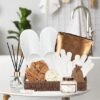 Perfumes Spa Gift Baskets Set for Women 17 Pcs Bath and Body Gifts Basket