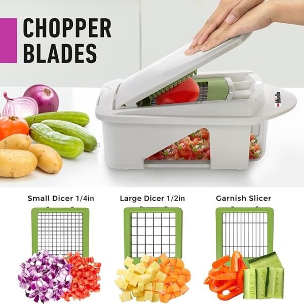 Mueller Pro-Series All-in-One, 12 Blade Mandoline Slicer for Kitchen