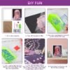 5D Diamond Painting Kits, Gem Art for Kids DIY Paint-by-Number Kits with Frame Arts and Crafts