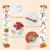 Fall Decorations for Home Fall Decor Welcome & Happy Fall Porch Banner