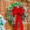 Iceyyyy 6 PCS Large Christmas Bow - 30.7" x 10.6" Christmas