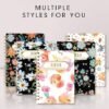 Ymumuda 8.4" X 6", Spiral Planner Notebook with Stickers