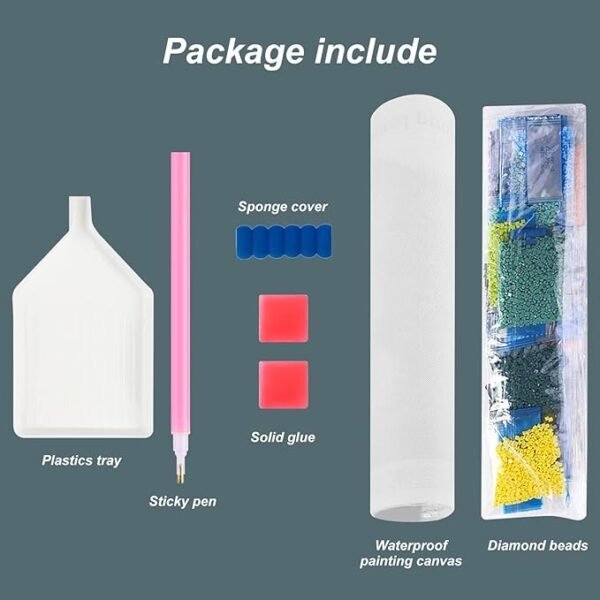 Mushroom Diamond Art Kits for Adults Moon Landscape Diamond Painting Kits