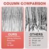 Voircoloria 3 Pack 3.3x8.2 Feet Silver Foil Fringe Backdrop Curtains