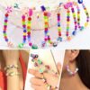 JOICEE 480PCS Fruit Flower Polymer Clay Beads, 24 Style