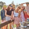 Ocean Line Luau Party Sunglasses - 9 Pairs Funny Hawaiian Glasses