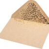50 Pack Invitation Card - Elegant Greeting Cards ‘’You are Invited’’ in Gold Foil Letters