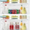 Sorbus Soda Can Organizer for Refrigerator Stackable Can Holder Dispenser with Lid