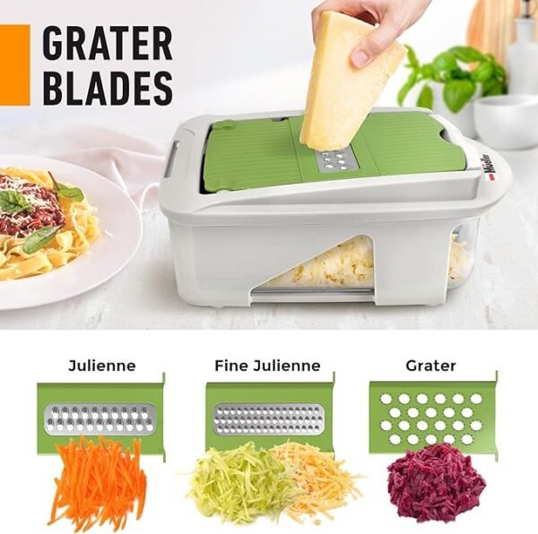 Mueller Pro-Series All-in-One, 12 Blade Mandoline Slicer for Kitchen