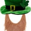 CreepyParty St. Patrick's Day Party Costume Suit Hat, Bow, Bow Tie, Beard, Scarf