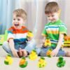Holydeck 27 PCS St. Patrick's Day Rubber Ducks,Baby Showers Accessories,Mini 2.16" Duckies Bath Toys for Kids