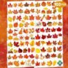 103 PCS Fall Leaf Happy Birthday Party Decorations Favors Supplies Temporary Tattoos Decor