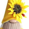 Gnome Plush Decorations for Home, Spring Summer Sunflower Decor