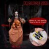 Axcoix Hanging Swinging Doll Girl with Sound & Slap Activated