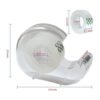 Minghaoda Clear Tape, 3/4 in, Dispensered, 16 Packs