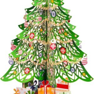 3D Pop Up Christmas Tree Card Holiday Gift
