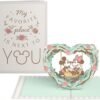 Disney Mickey Minnie Pop Up Card 3D Greeting