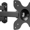 Full Motion TV Wall Mount Articulating Tilt Swivel Arm