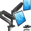 Dual Monitor Desk Mount Adjustable Arms VESA Stand