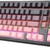 Wireless 96% Mechanical RGB Gaming Keyboard Hot-Swappable Pink