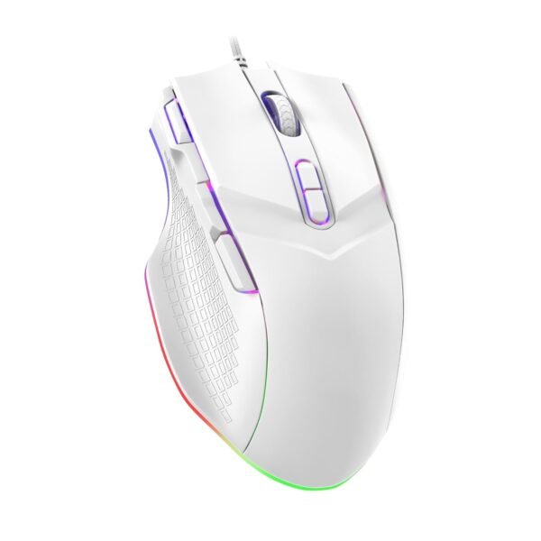 1 Ergonomic Wired Gaming Mouse 7200 DPI RGB Adjustable