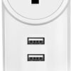 Triple Smart WiFi Plug USB Alexa Google Control