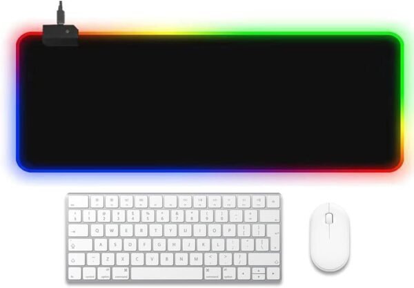 Large RGB Gaming Mouse Pad XL Full Desk Mat