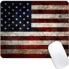 United States Flag Mouse Pad Non-Slip Rubber Desk Accessory
