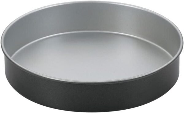 9-Inch Round Nonstick Cake Pan Classic Silver Bakeware