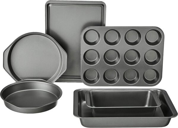 6-Piece Nonstick Carbon Steel Bakeware Set Oven-Safe