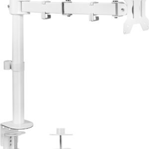 Single Monitor Arm Desk Mount Adjustable VESA Stand