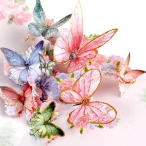 Butterfly 3D Pop Up Birthday Anniversary Greeting Card