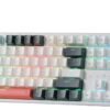 1 RGB Mechanical Gaming Keyboard 108 Keys Hot-Swappable Red
