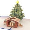 Christmas Pop Up Card 3D Holiday Greeting