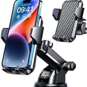 2 Ultra Strong Suction Car Phone Mount Dashboard Vent Holder