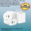 4 Pack 20W USB C Dual Port Fast Chargers
