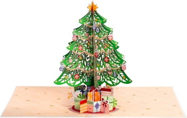 3D Pop Up Christmas Tree Card Holiday Gift