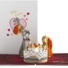 Valentines Day Disney Lady Tramp 3D Pop Up Card