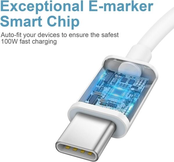 Fast USB-C Wall Charger With 6FT Cable Set