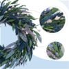 20-Inch Lavender Wreath Green Leaf Spring Summer Decor