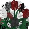 Nightmare Before Christmas Pop Up Spooky Bouquet Card