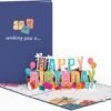 Birthday 3D Pop Up Celebration Greeting Card for Everyone