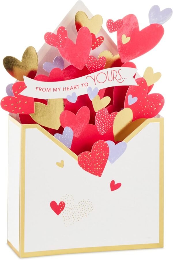 2 3D Valentine's Day Pop Up Card for Family Love
