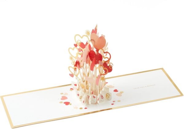 Love You A Bunch 3D Pop Up Valentine Card