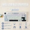 3 75% Wireless RGB Mechanical Keyboard Hot-Swappable Knob