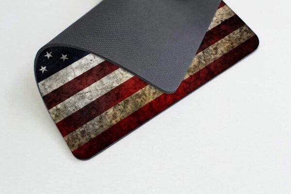 United States Flag Mouse Pad Non-Slip Rubber Desk Accessory