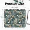 3 Square Cloth Mouse Pad Non-Slip Rubber Stitched Edge