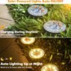 3 Solar Ground Lights 12-Pack Waterproof Outdoor Pathway LED