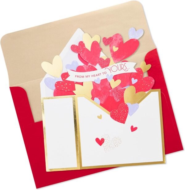 3 3D Valentine's Day Pop Up Card for Family Love